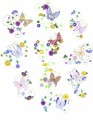 Summer Butterfly Set is a delicately filled set of 10 designs for 150mm x 150mm hoops
